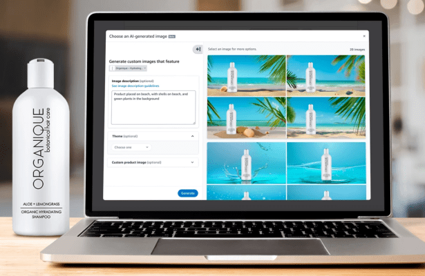 Amazon’s new generative AI tool lets advertisers enhance product images