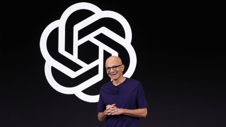 OpenAI’s leadership moves to Microsoft, propelling its stock up