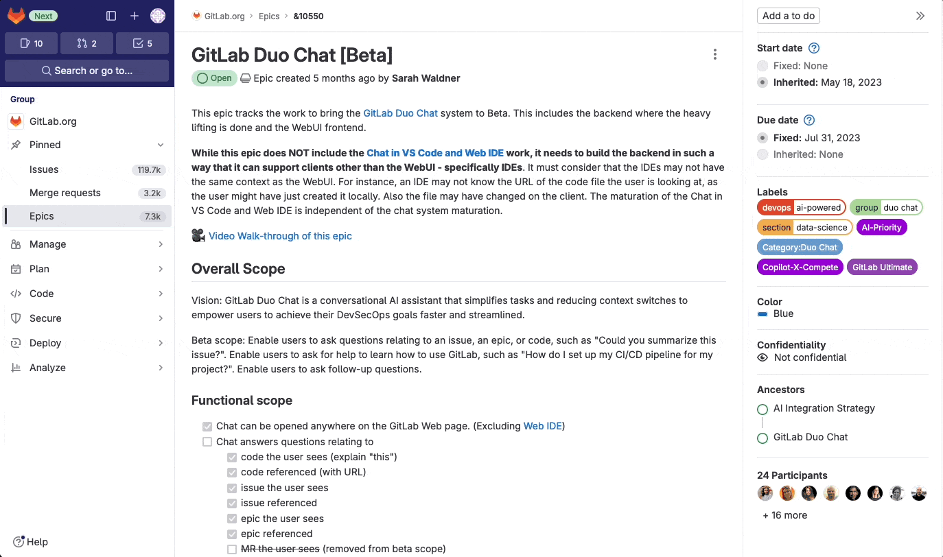 GitLab expands its AI lineup with Duo Chat