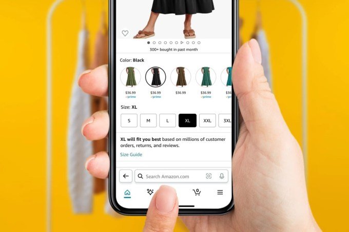 Amazon turns to AI to help customers find clothes that fit when shopping online