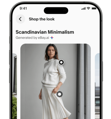 eBay adds an AI-powered ‘shop the look’ feature to its iOS app