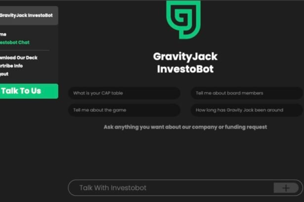 Gravity Jack unveils Investobot as a chatbot to help raise its next funding round