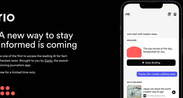 Curio raises funds for Rio, an ‘AI news anchor’ in an app
