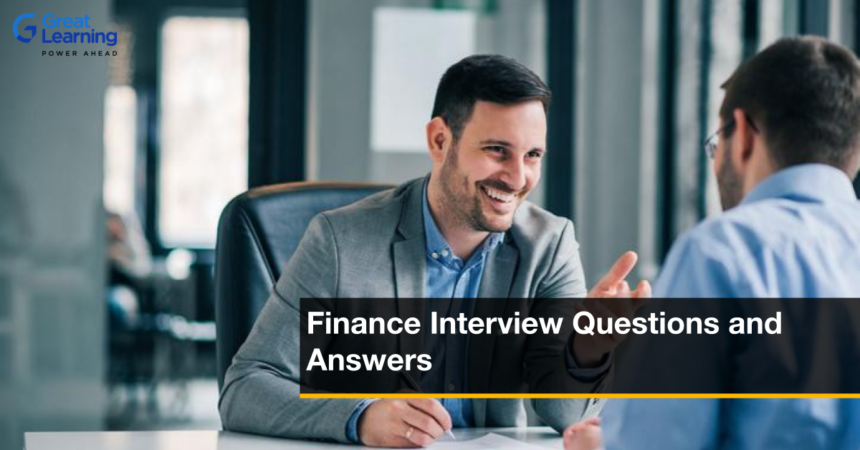 Top 35+ finance interview questions