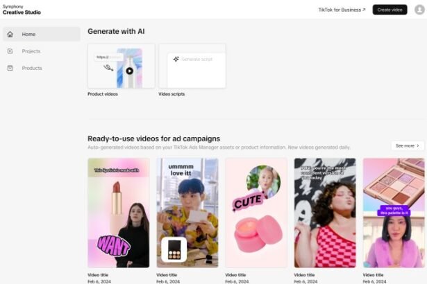 TikTok turns to generative AI to boost its ads business