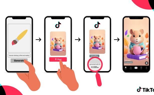 TikTok will automatically label AI-generated content created on platforms like DALL·E 3