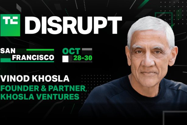 Vinod Khosla is coming to Disrupt to discuss how AI might change the future