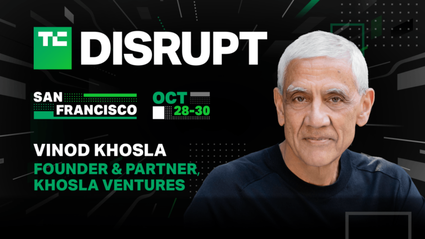 Vinod Khosla is coming to Disrupt to discuss how AI might change the future