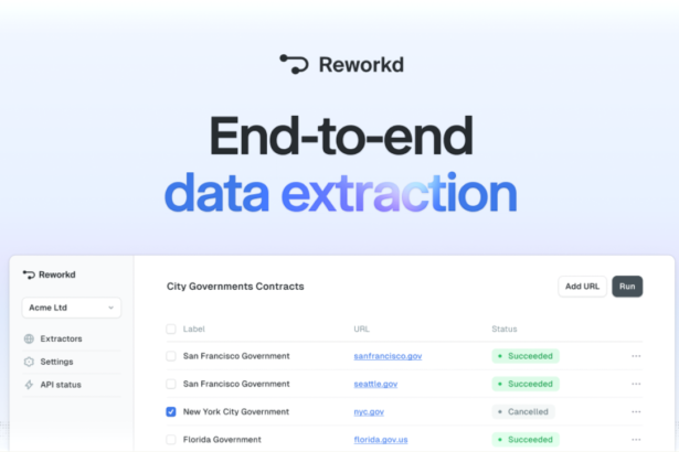 Meet Reworkd: An AI Startup that Automates End-to-end Data Extraction