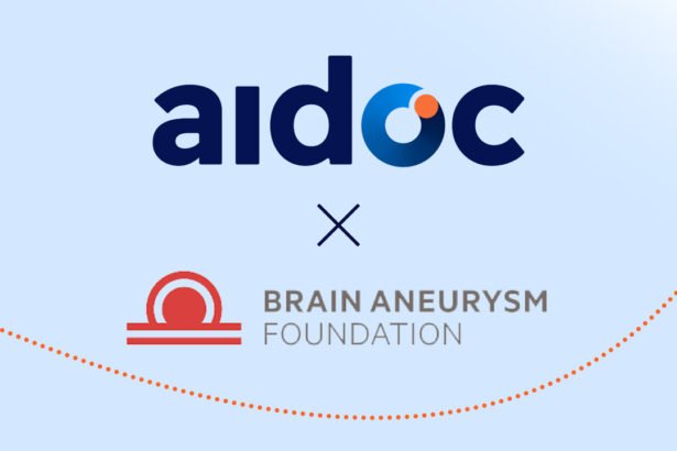 Aidoc and Brain Aneurysm Foundation Partner to Raise Awareness and Elevate Patient Care – Healthcare AI