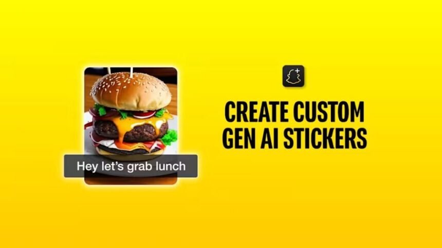 Snapchat+ Launches Custom AI-Generated Stickers and New Snap Modes to Spice Up Chats